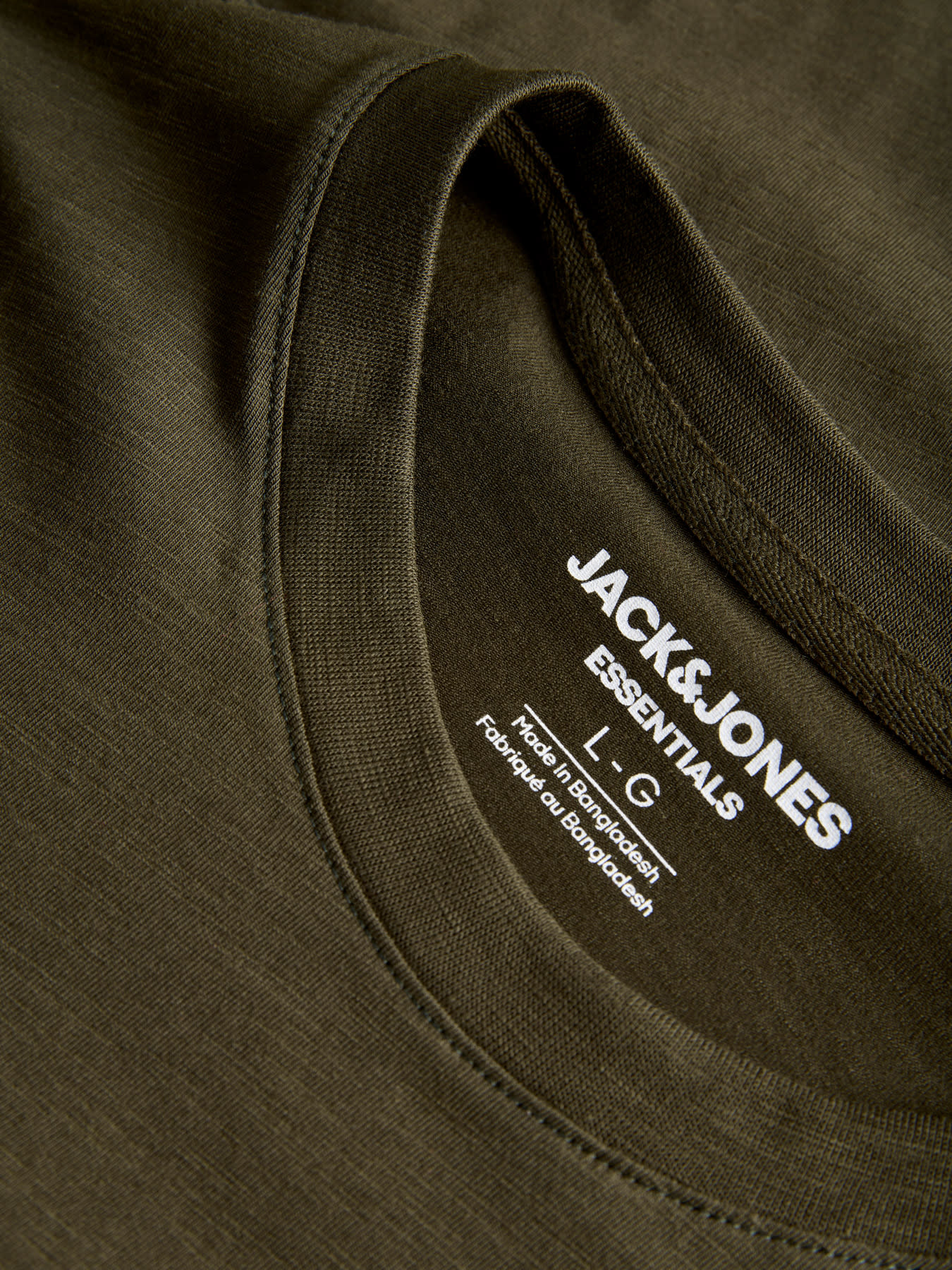 JACK&JONES PLUS JJEDOVER SLUB TEE SS PLS
