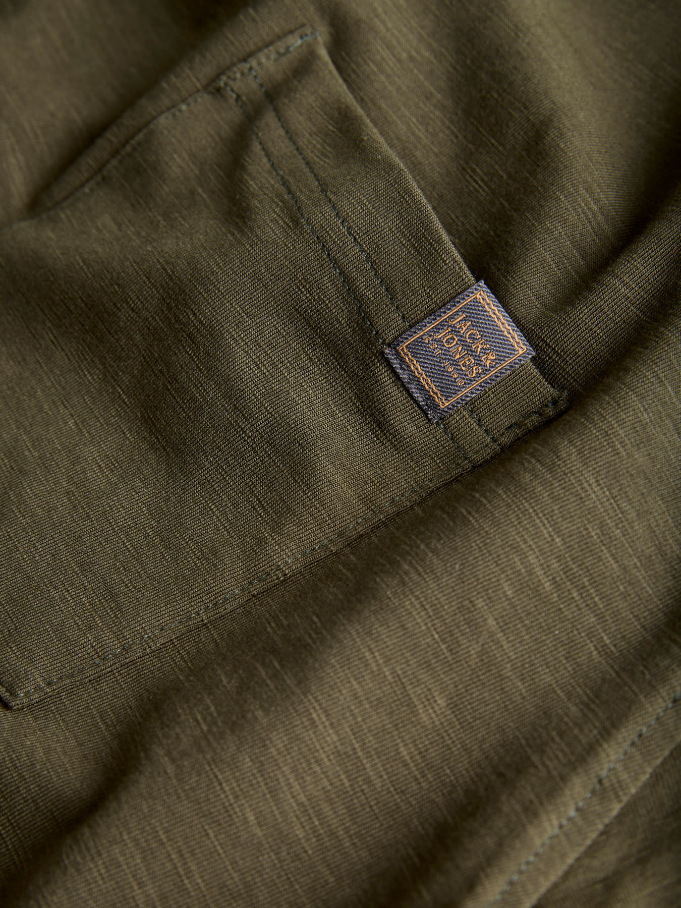 JACK&JONES PLUS JJEDOVER SLUB TEE SS PLS