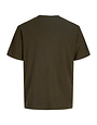 JACK&JONES PLUS JJEDOVER SLUB TEE SS PLS