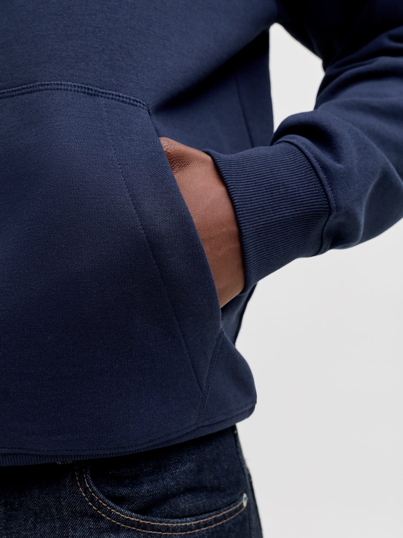 JACK&JONES PLUS JJALLIANCE SWEAT HOOD PLS (2 kleuren)