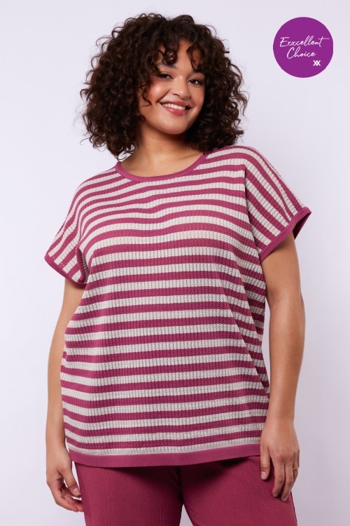 Exxcellent Leighton knit pullover (in 2 kleurcombinaties)