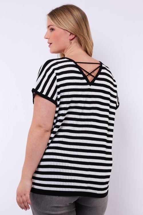 Exxcellent Leighton knit pullover (in 2 kleurcombinaties)