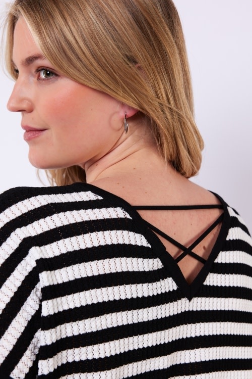 Exxcellent Leighton knit pullover (in 2 kleurcombinaties)