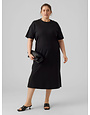 Vero Moda Curve VMCMOLLY SS OVERSIZE CALF DRESS NOOS CUR