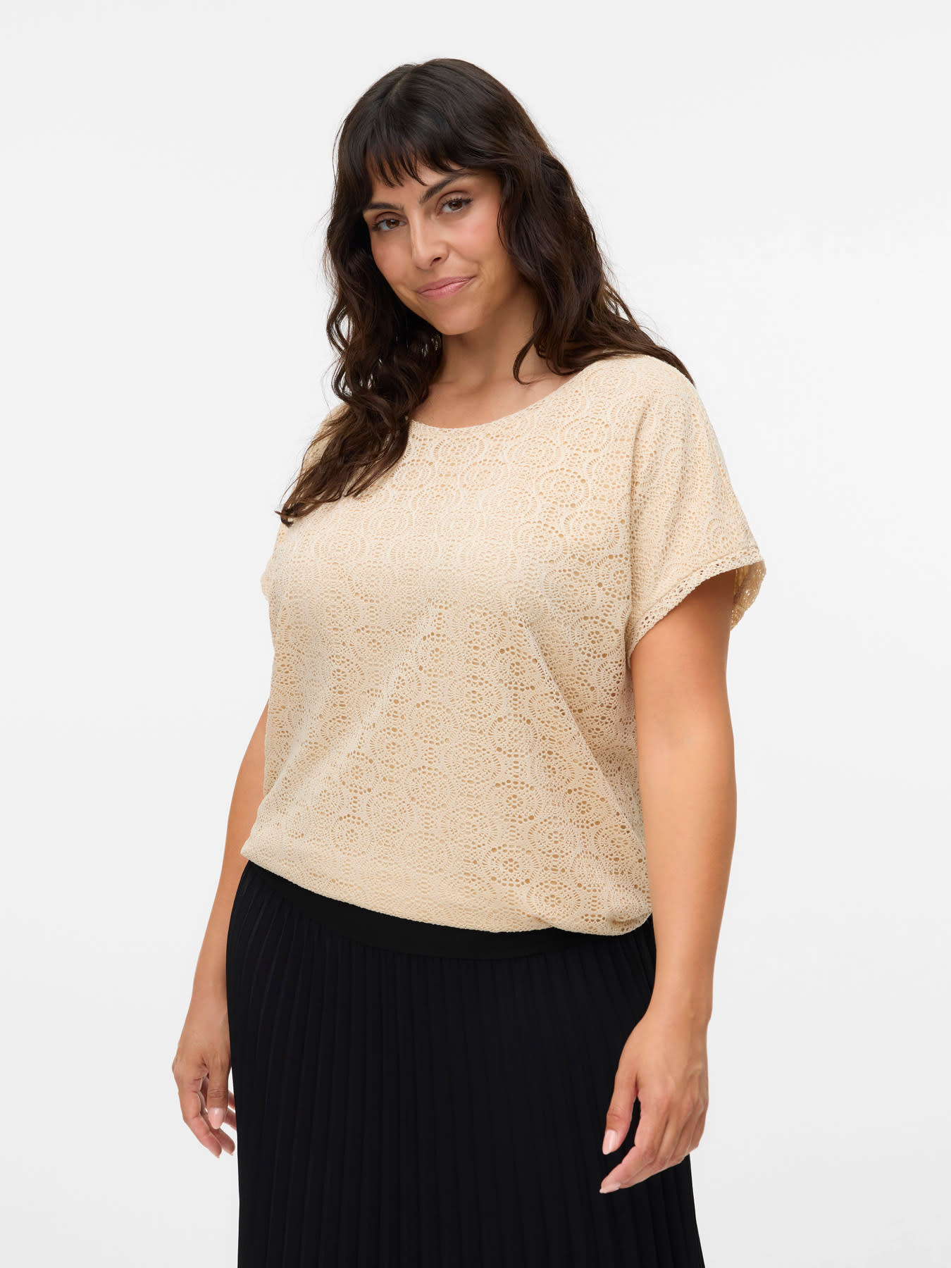Vero Moda Curve VMCMAYA AVA SS TOP JRS VO CUR