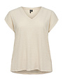 Vero Moda Curve VMCKIMMIE S/S V-NECK TOP JRS BTQ CUR