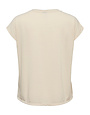 Vero Moda Curve VMCKIMMIE S/S V-NECK TOP JRS BTQ CUR