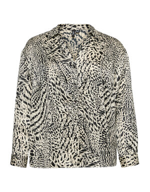 Vero Moda Curve VMCLYRIC LS SHIRT WVN BTQ CUR