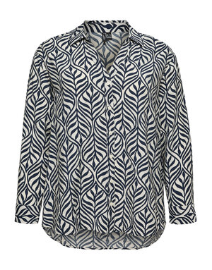 Vero Moda Curve VMCJOSIE LS OVERSIZE SHIRT WVN GA CUR
