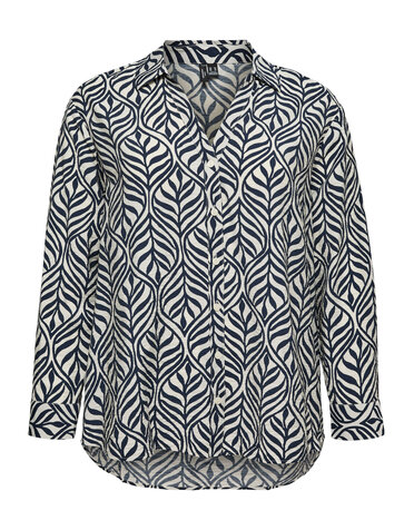 Vero Moda Curve VMCJOSIE LS OVERSIZE SHIRT WVN GA CUR