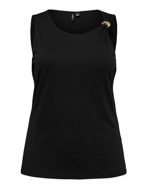 Vero Moda Curve VMCCARLY SL BUCKLE TOP JRS CUR