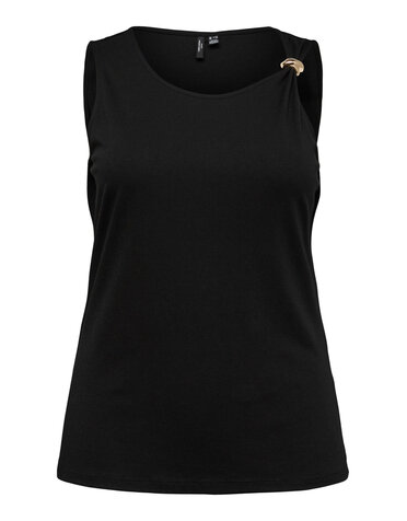 Vero Moda Curve VMCCARLY SL BUCKLE TOP JRS CUR