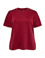 Vero Moda Curve VMCELLA SS O-NCK TOP JRS CUR (2 KLEUREN)