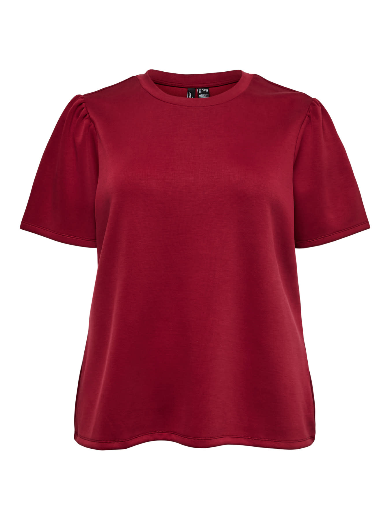 Vero Moda Curve VMCELLA SS O-NCK TOP JRS CUR (2 KLEUREN)