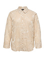 Vero Moda Curve VMCSHINE LS SHIRT WVN CUR (2 KLEUREN)