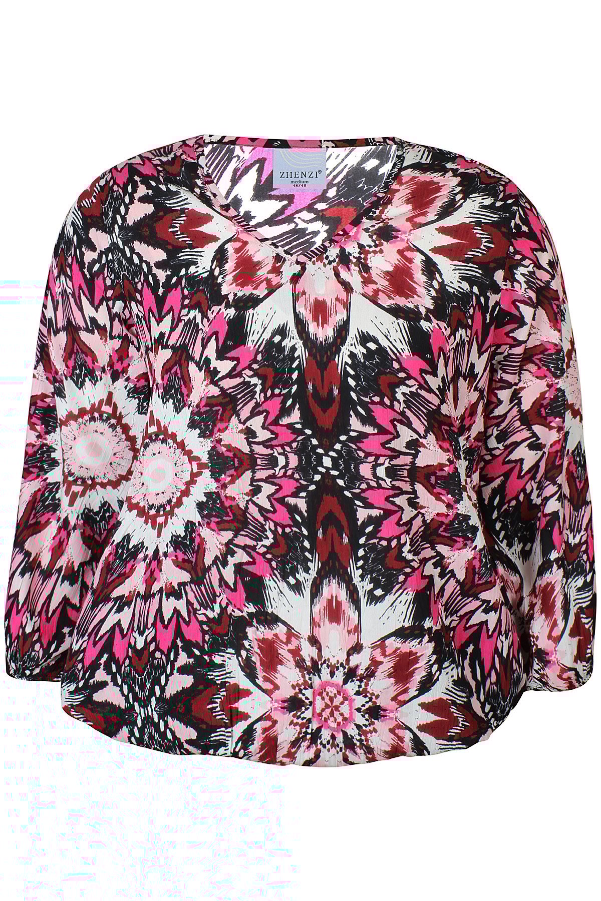 Zhenzi Zh-Anais 1201-Blosue 3/4 (2 KLEUREN)