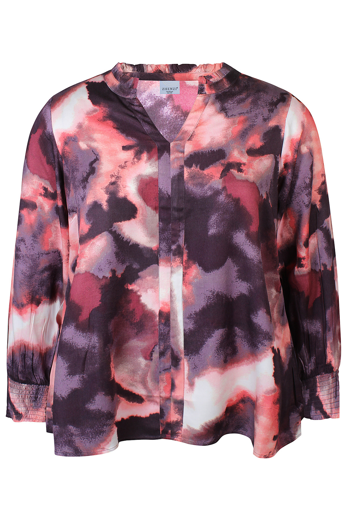 Zhenzi Zh-Anika 1203-Blouse L/S (2 kleuren)