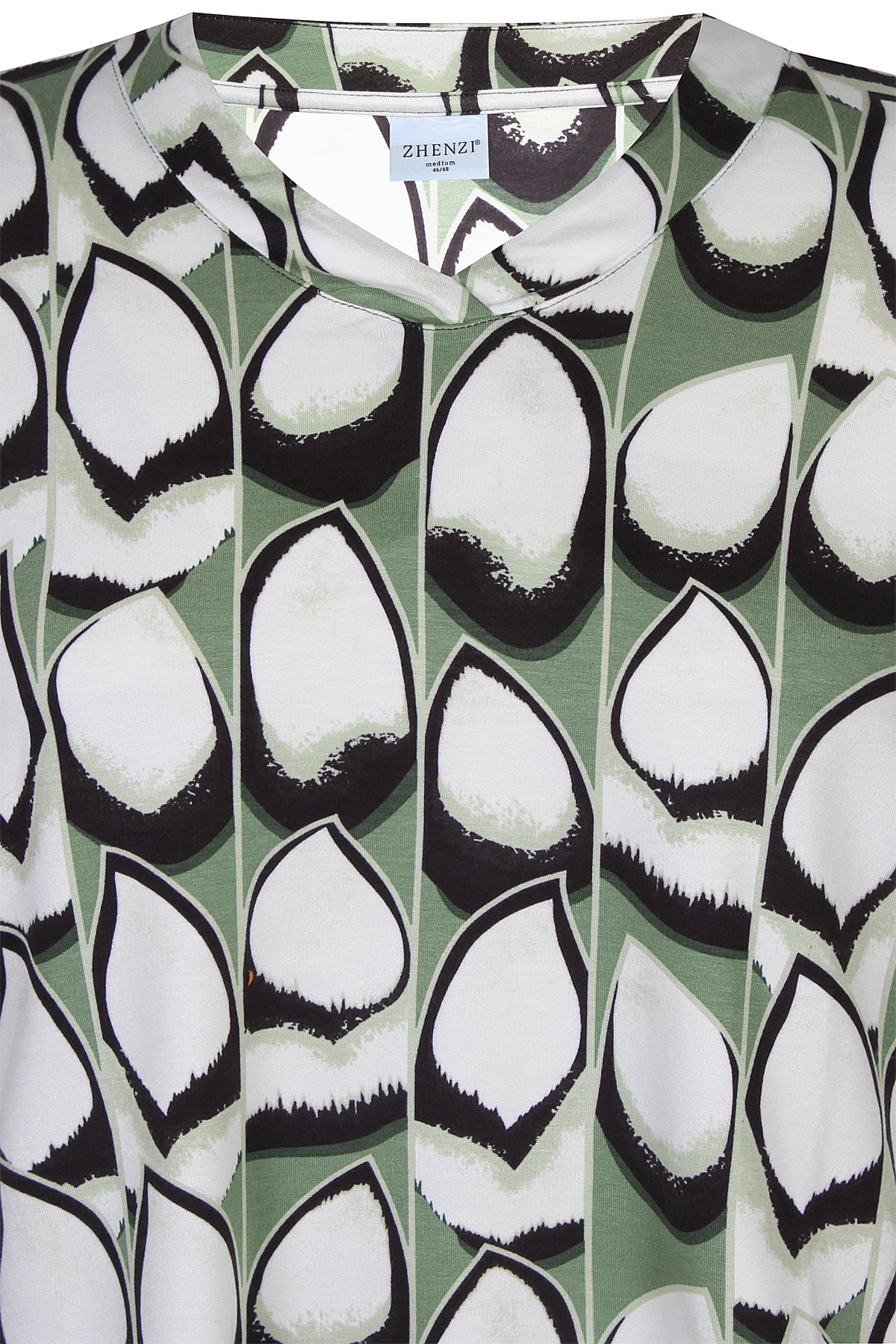 Zhenzi Zh-Sylva 1260-Blouse 3/4 (2 Kleuren)