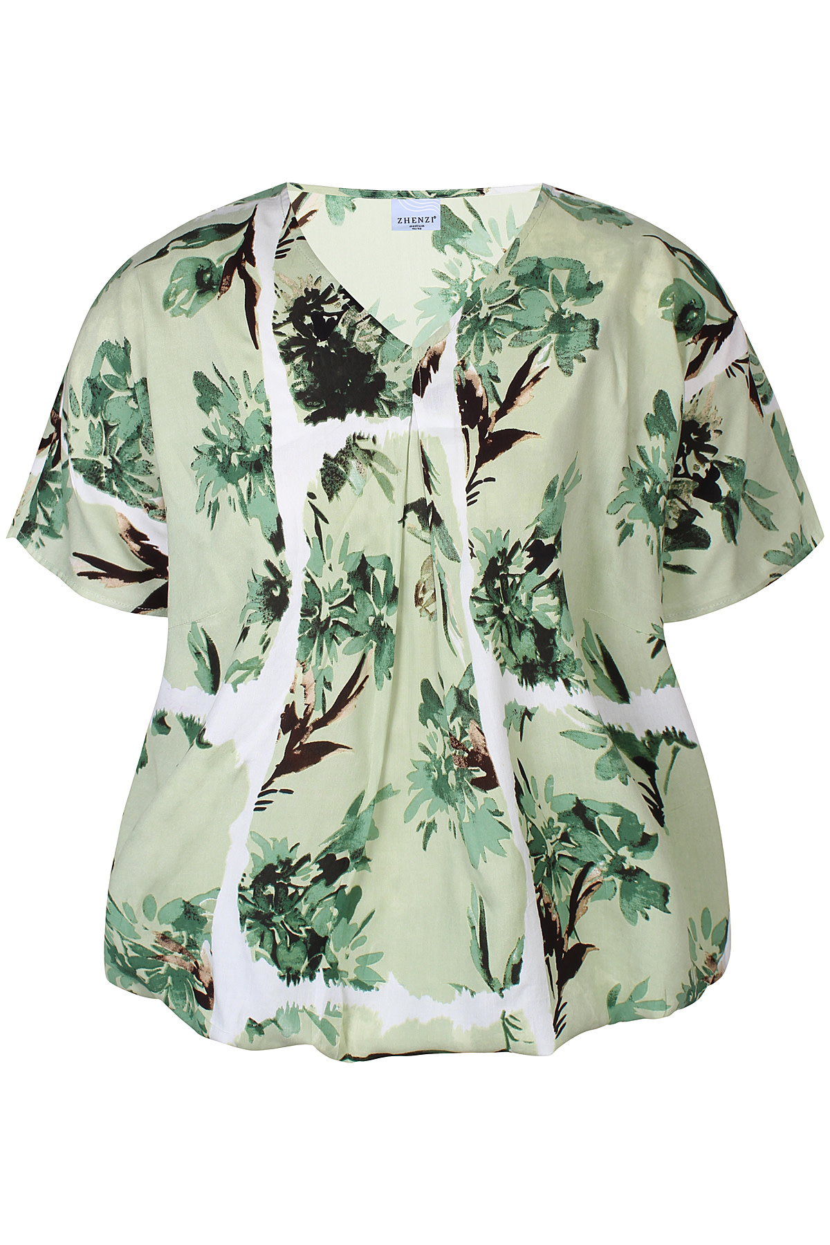 Zhenzi Zh-Elisa 1281-Blouse S/S (2 kleuren)