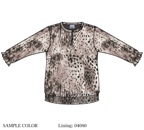 Zhenzi Zh-Libby 1522-Blouse 3/4