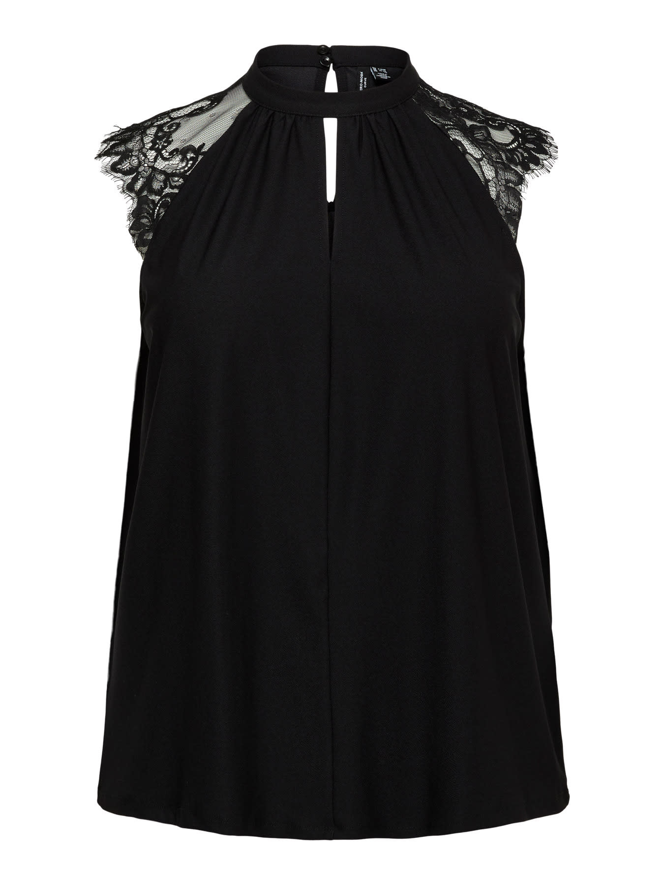 Vero Moda Curve VMMILLA SL LACE TOP NOOS CUR