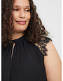 Vero Moda Curve VMMILLA SL LACE TOP NOOS CUR
