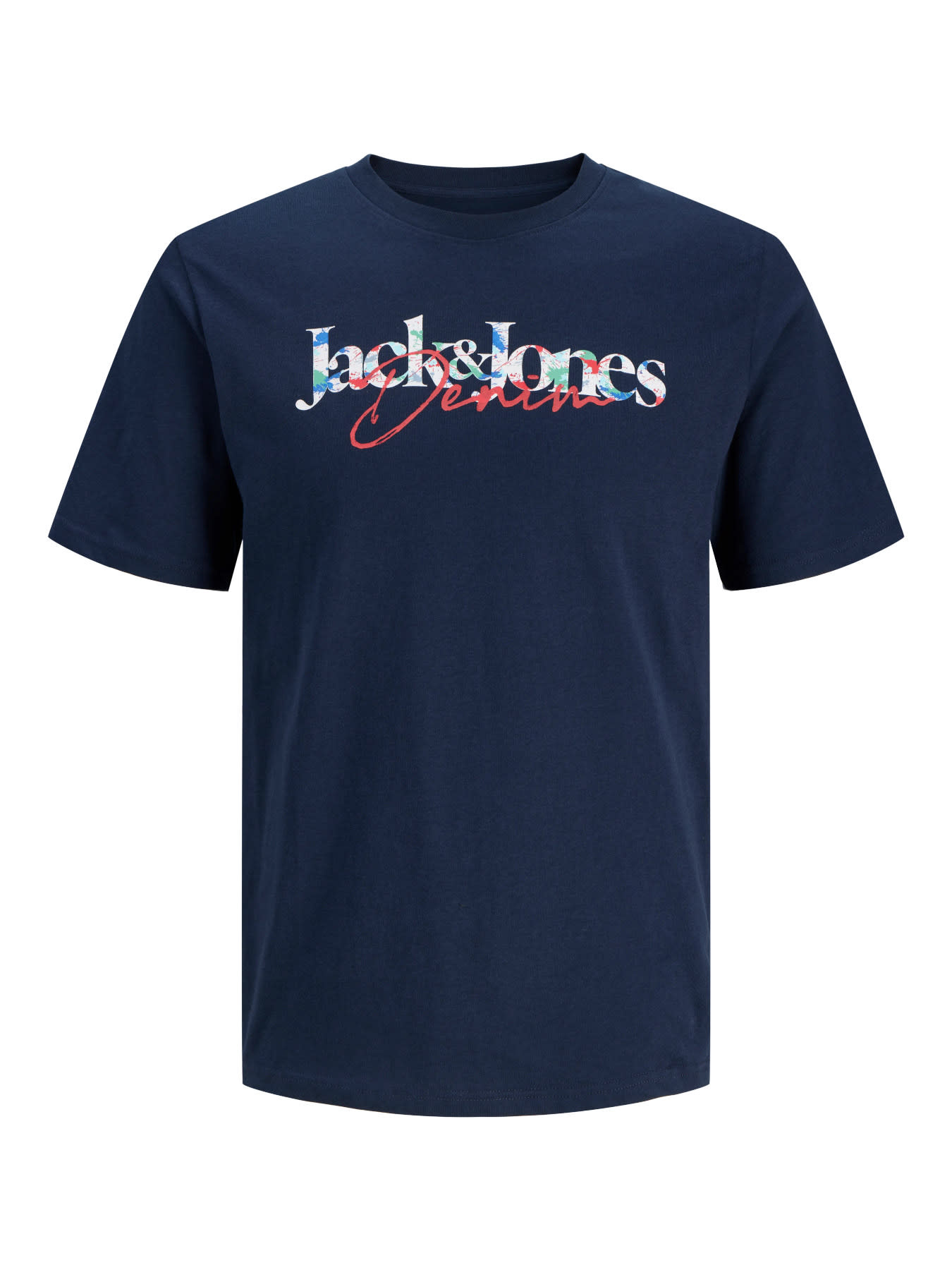 JACK&JONES PLUS JJTOM TEE SS CREW NECK SN PLS