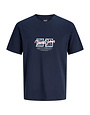 JACK&JONES PLUS JORRIVIERA FRONT TEE SS CN FST PLS