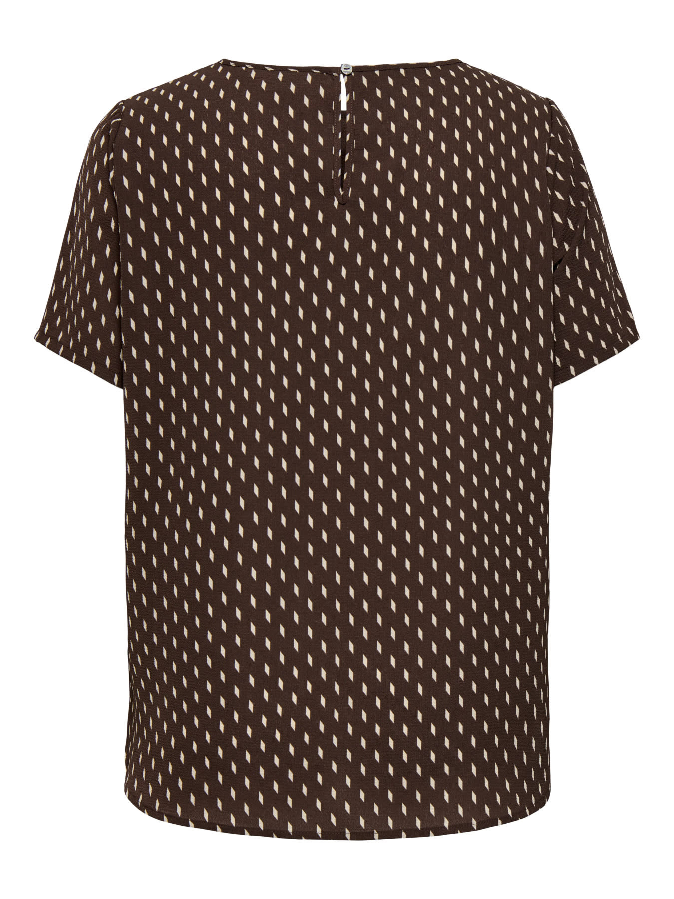 ONLY CARMAKOMA CARVICA S/S TOP WVN NOOS