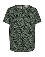 ONLY CARMAKOMA CARVICA S/S TOP WVN NOOS