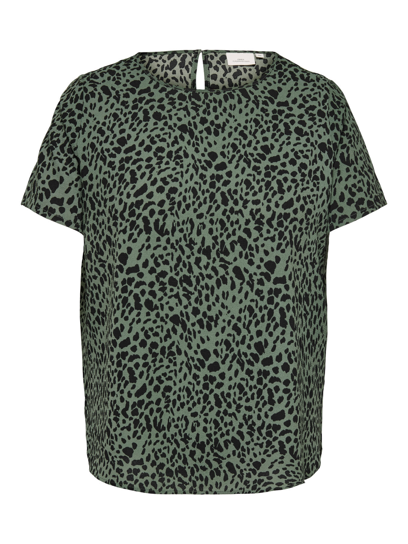 ONLY CARMAKOMA CARVICA S/S TOP WVN NOOS