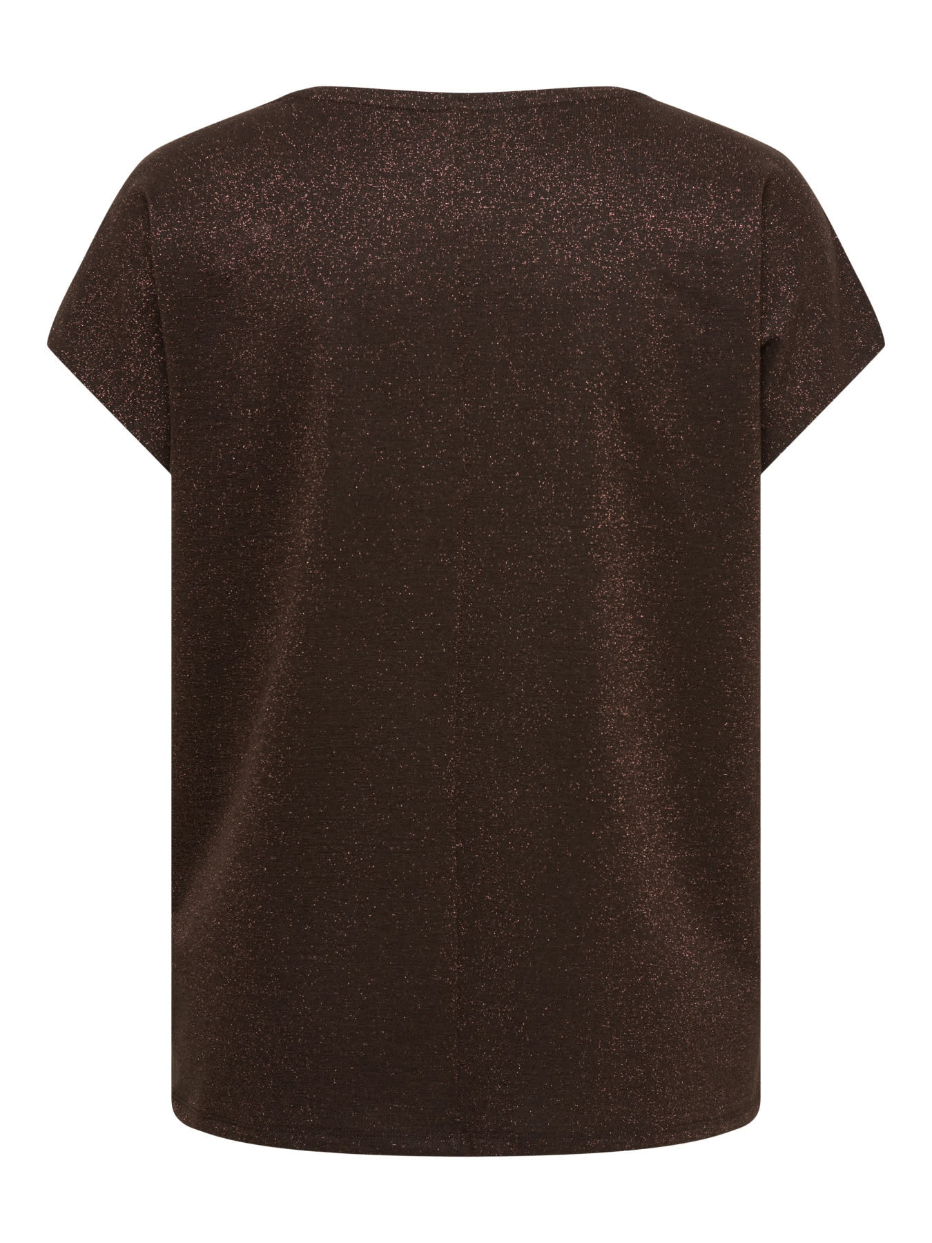 ONLY CARMAKOMA CARMOSTER GLITTER S/S TOP JRS NOOS