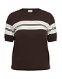 Kaffe Curve KClizzy Striped Pullover