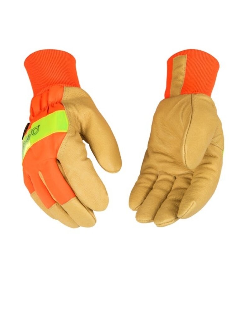 Kinco 1938KW Reflecterende koud weer handschoenen oranje