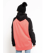 Oneskee Wasserdichter Damen Hoodie Pink / Schwarz