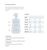 Falcon Anti zweet heren pully Valerio zwart/grijs