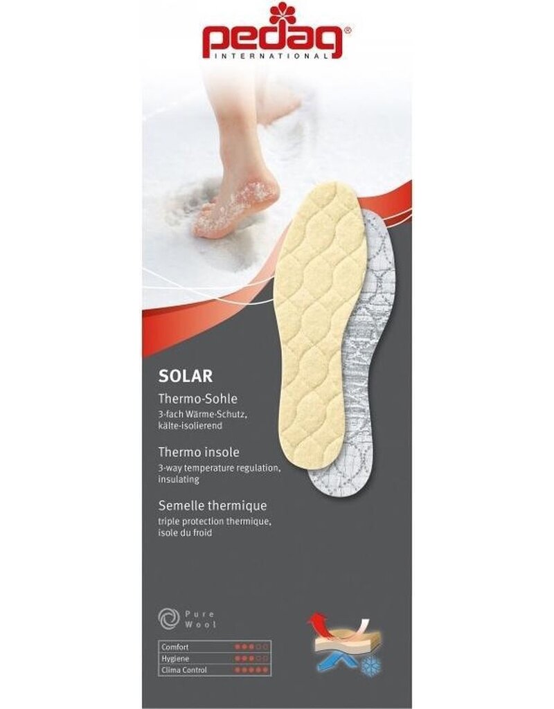 Solar – thermo insole