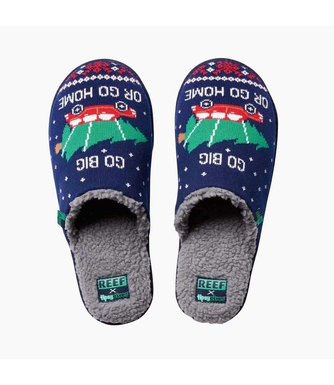 Reef Elves Go Big Or Go Home Slippers