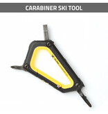 Click Carabiners Multi Ski Tool yellow
