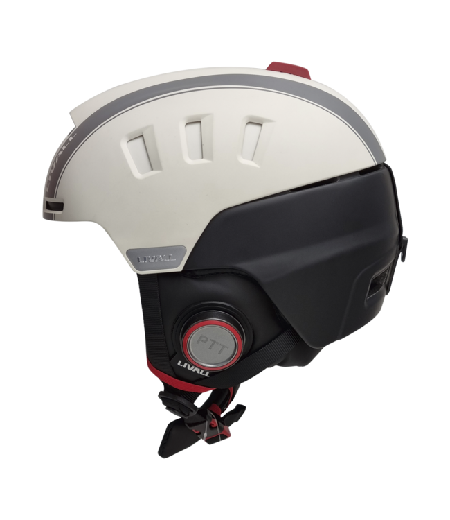 Livall RS1 WIT Smart snowboard en skihelm Walkie Talkie Muziek