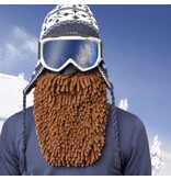 Beardski Brown Rasta Ski Mask