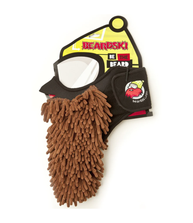 Beardski Brown Rasta Ski Mask