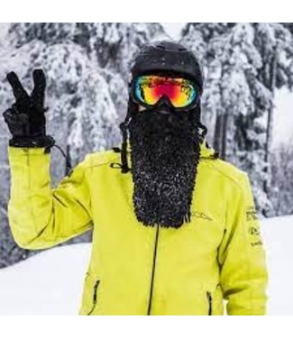 Beardski Schwarz Rasta-Skimaske