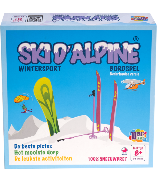 10Categames  Ski d'Alpine Board game