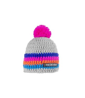 Colorful hat - gray / pink / orange / blue