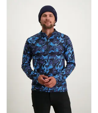 Camo Pully Herren / Marineblau