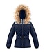 Ski jacket - Girls - Silver and Blue