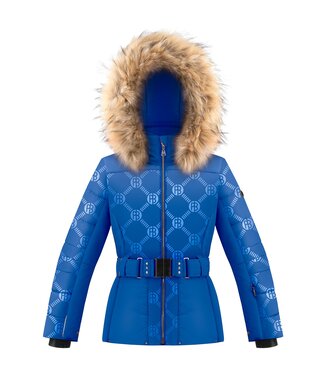 Poivre Blanc Womens Sadie Ski Jacket in Aqua Blue The Ski Shop