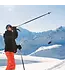 Après Ski poles black-red / Alpine Schnapsstock