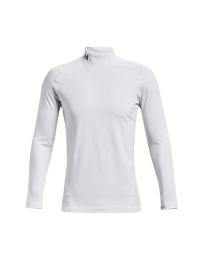 UA CG Armour Fitted Mock-Wit / / Zwart